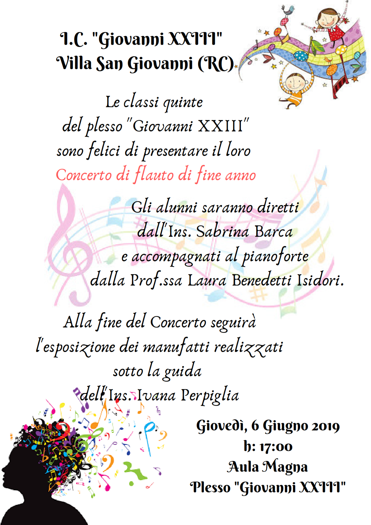 2019 06 06 Concerto di flauto di fine anno