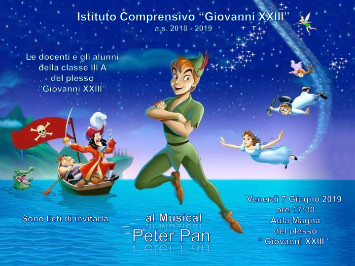2019 06 07 Locandina Peter Pan