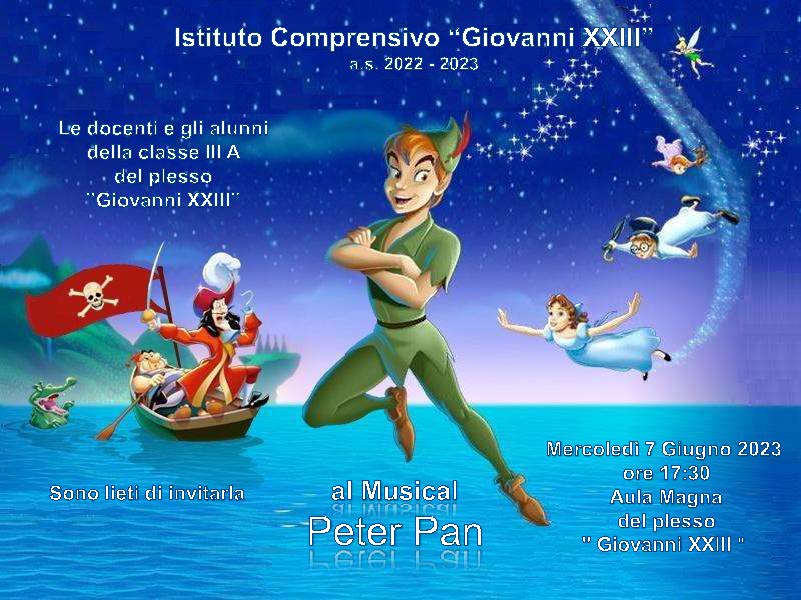 2023 06 07 Locandina Peter Pan